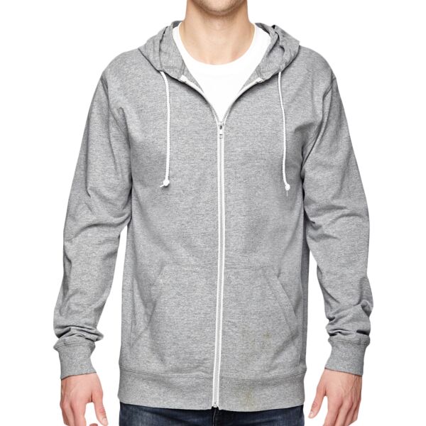 Adult Sofspun® Jersey Full-Zip Hooded Sweatshirt Thumbnail