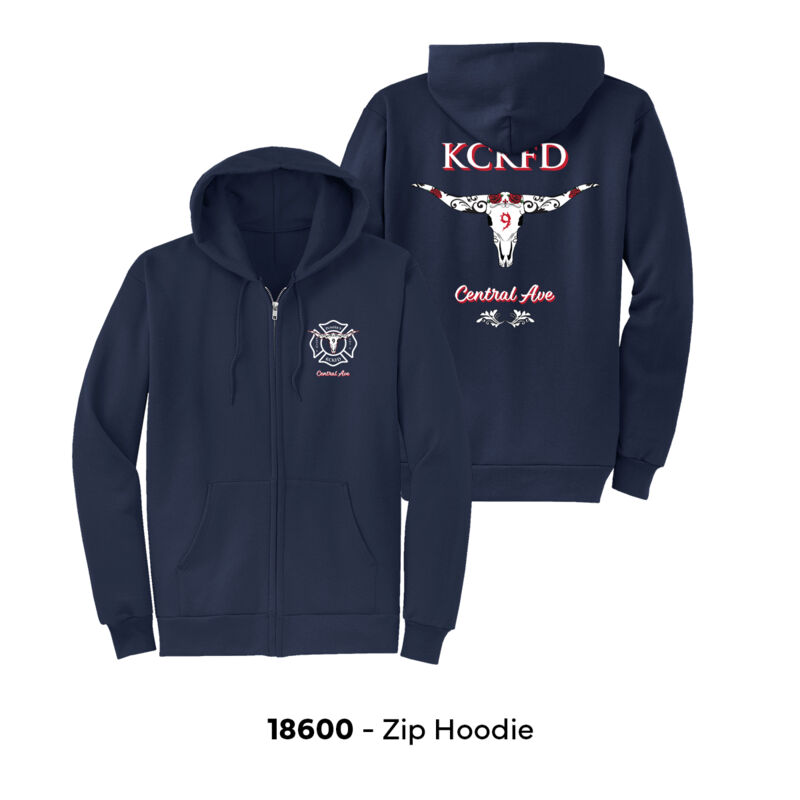 Station 9 Zip Hoodie Thumbnail